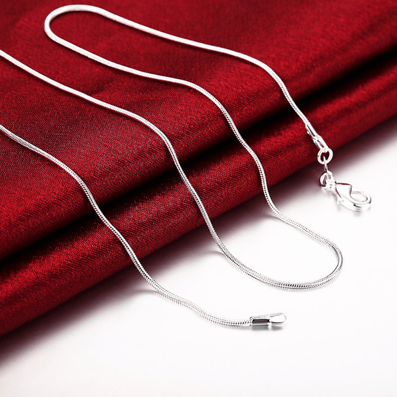 Snake Link Chain 40 76 Necklace Lobster Clasp DIY Pendant Necklace