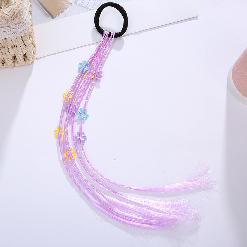 Children's Colorful Wig Headdress for Girls