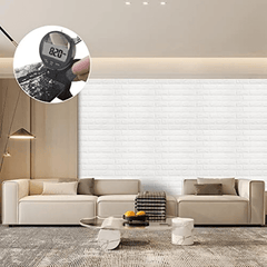 10pcs 3D Wall Stickers Self Adhesive Waterproof for Living Room Bathroom Kitchen