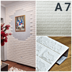 10pcs 3D Wall Stickers Self Adhesive Waterproof for Living Room Bathroom Kitchen