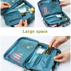 Nylon Waterproof Makeup Brushes Pouch Lightweight Travel Bag