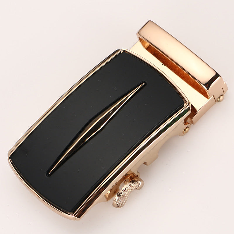 Men's Automatic Buckle Head Casual Business Accessory