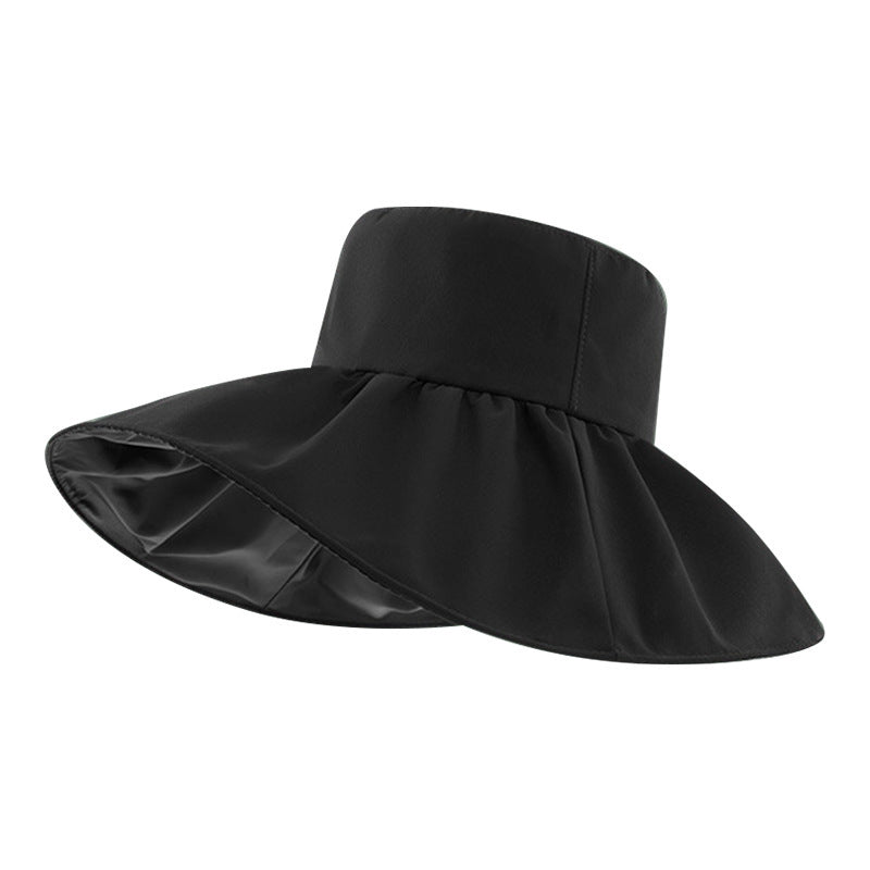 Unisex Sunshade Bucket Hat Double-sided Sun Hat