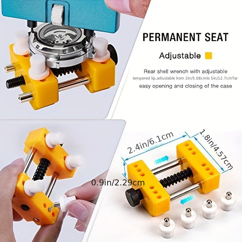 8pcs Watch Repair Kit Removal and Replacement Tool for Opening Back of Watch