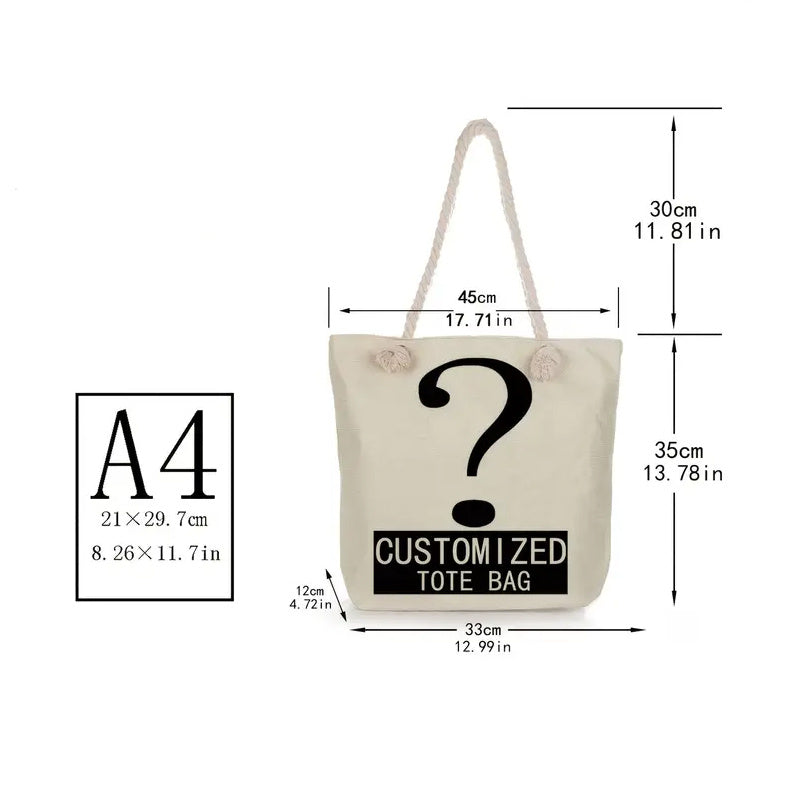 Cat Print Tote Bag Heavy Duty Reusable Shopping Bag