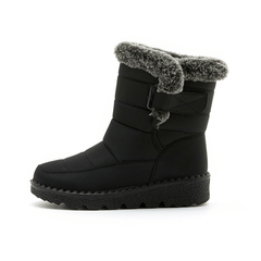Women's Winter Fleece Snow Boots Fur Lined Warm Ankle Boots