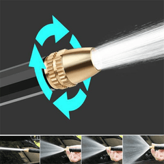 High Pressure Water Hose Nozzle Long Spray Nozzle Garden Washer