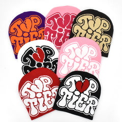 Y2k Jacquard Cap Beanie Bonnet Warm Winter Hats