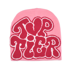 Y2k Jacquard Cap Beanie Bonnet Warm Winter Hats