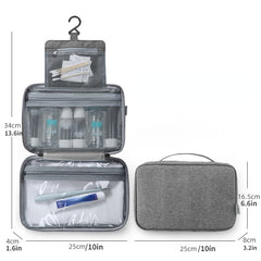 Portable Waterproof Toiletry Bag Dry/Wet Separation Travel Storage Bag