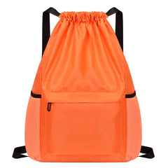 Waterproof Drawstring Backpack Lightweight Sports Gym Shoulder Bag