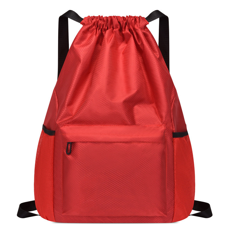 Waterproof Drawstring Backpack Lightweight Sports Gym Shoulder Bag