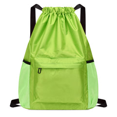 Waterproof Drawstring Backpack Lightweight Sports Gym Shoulder Bag