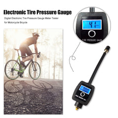 Mini Digital Tire Pressure Gauge for Motorcycle Bicycle Tire Repair