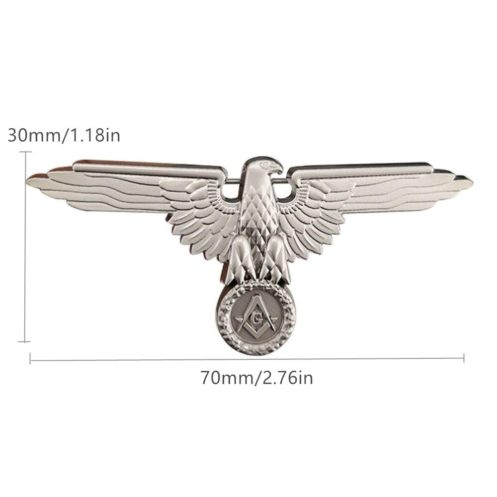 Retro Eagle Badge Collar Pin for Men