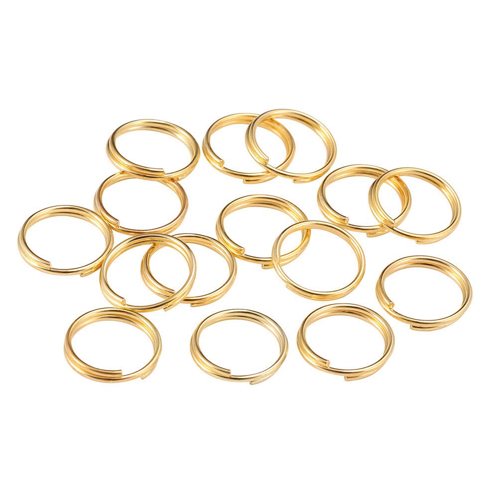 200pcs 4 10mm Jump Rings Split Rings for DIY Jewelry Making
