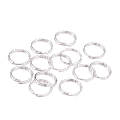 200pcs 4 10mm Jump Rings Split Rings for DIY Jewelry Making
