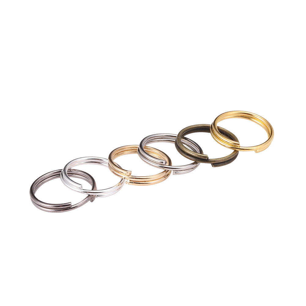 200pcs 4 10mm Jump Rings Split Rings for DIY Jewelry Making