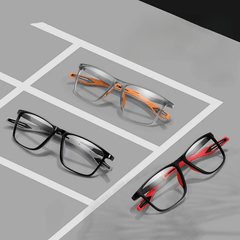 Lightweight TR90 Comfortable Casual Protective Glasses For Men