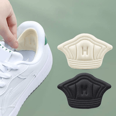 Adjustable Heel Pads for Sport Shoes - Feet Cushion Inserts with Back Sticker
