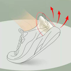 Adjustable Heel Pads for Sport Shoes - Feet Cushion Inserts with Back Sticker