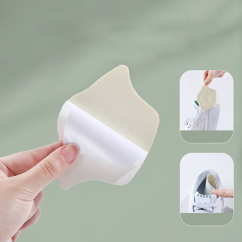 Adjustable Heel Pads for Sport Shoes - Feet Cushion Inserts with Back Sticker