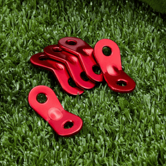 20pcs Aluminum Guyline Cord Adjusters for Secure Tent Set Up Outdoors