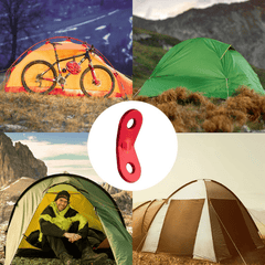 20pcs Aluminum Guyline Cord Adjusters for Secure Tent Set Up Outdoors