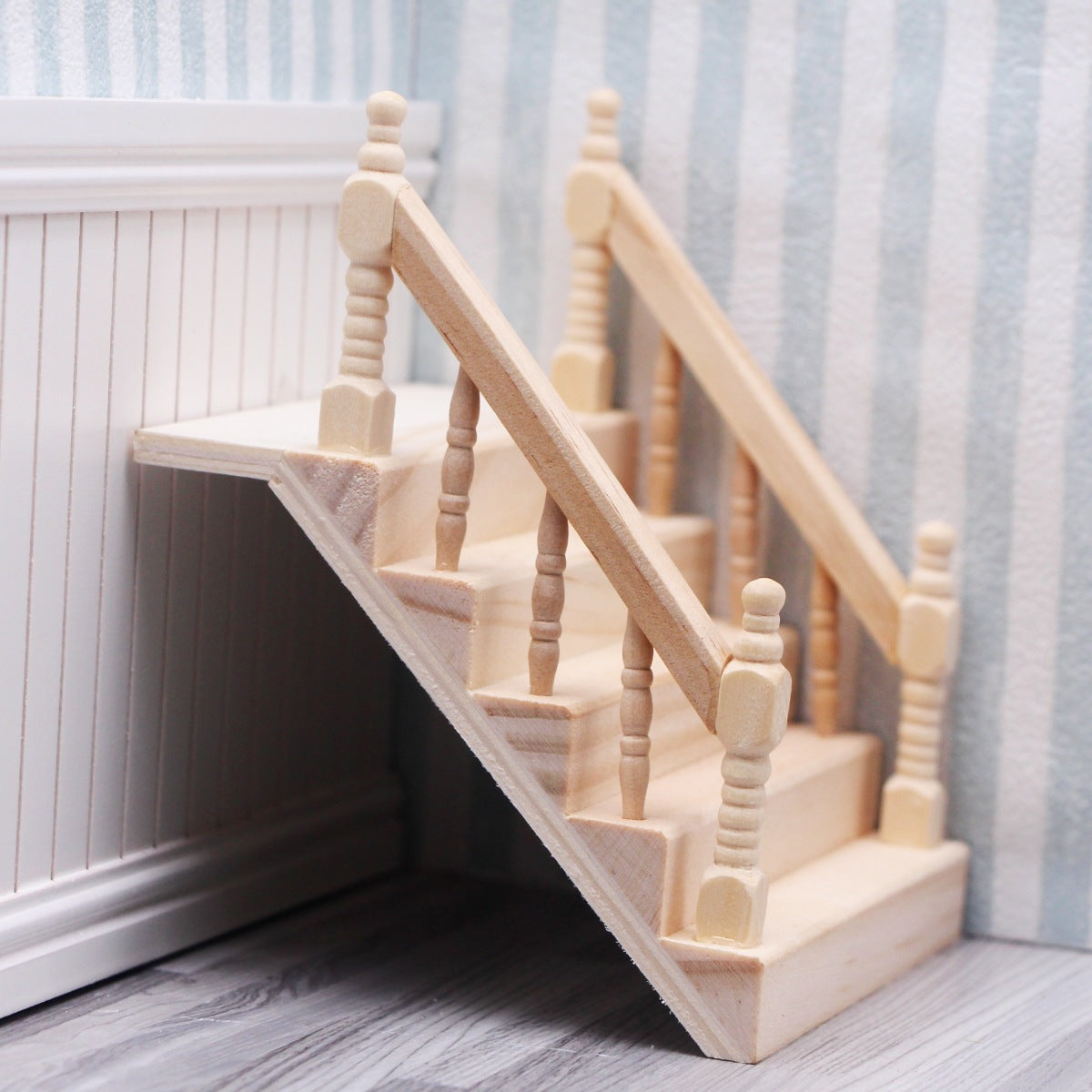 Mini Wooden Handrail Staircase Home Decor Gift