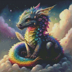 5D Flocked Canvas AB Canvas 35 Tools Diamond Painting Kit