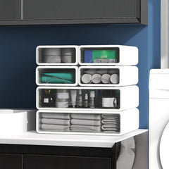 Superposable Storage Drawers for Efficient Home Office Organization