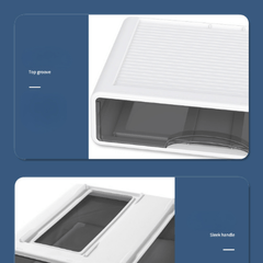 Superposable Storage Drawers for Efficient Home Office Organization