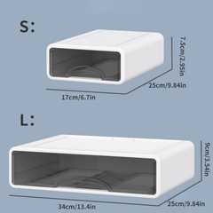Superposable Storage Drawers for Efficient Home Office Organization