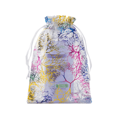 20-50pcs Coral Organza Bag 8x11 Gift Wrap Bag Jewelry Lipstick Wedding Organza