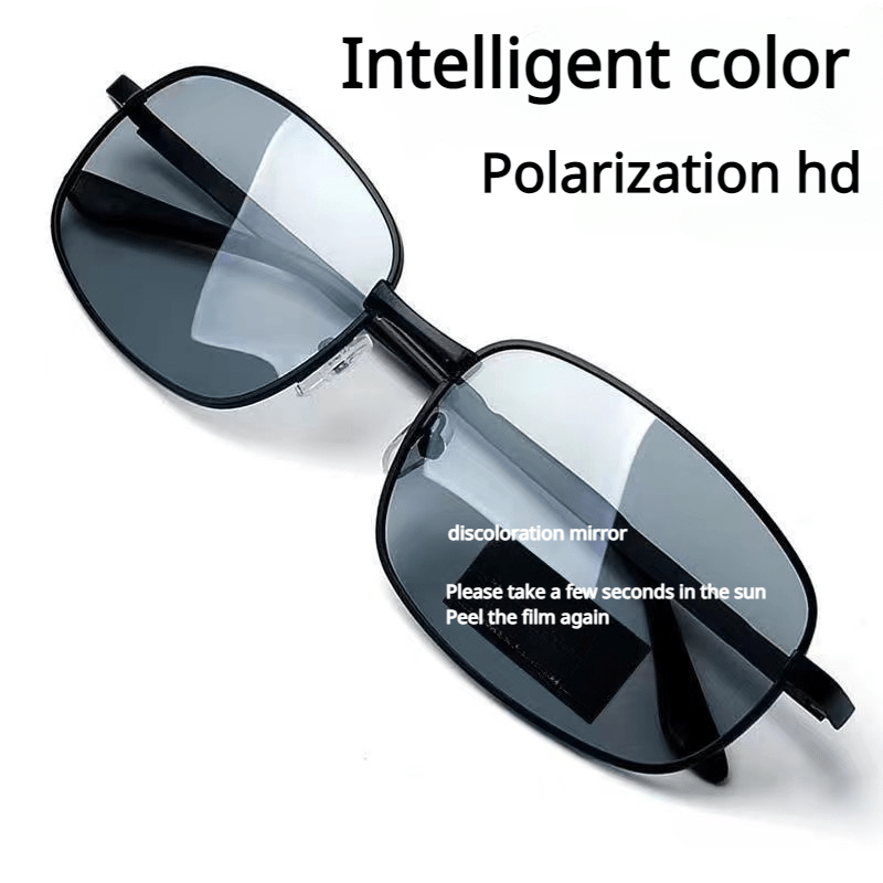 Sun Tinted Sunglasses with See-Through Mirror Tint