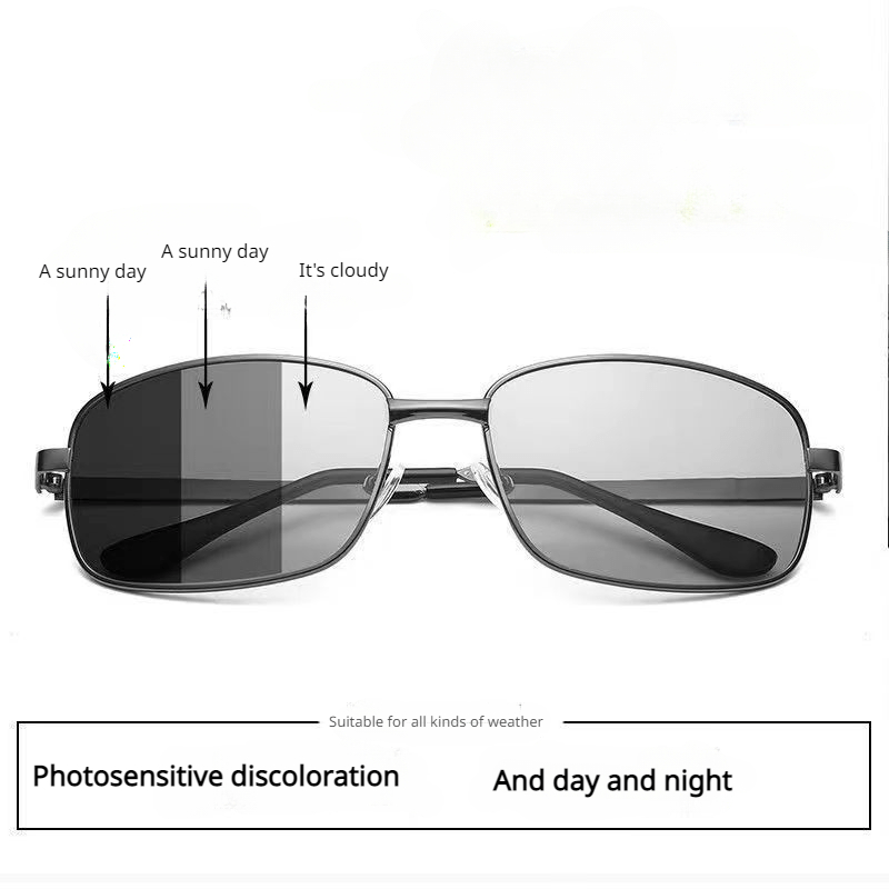 Sun Tinted Sunglasses with See-Through Mirror Tint