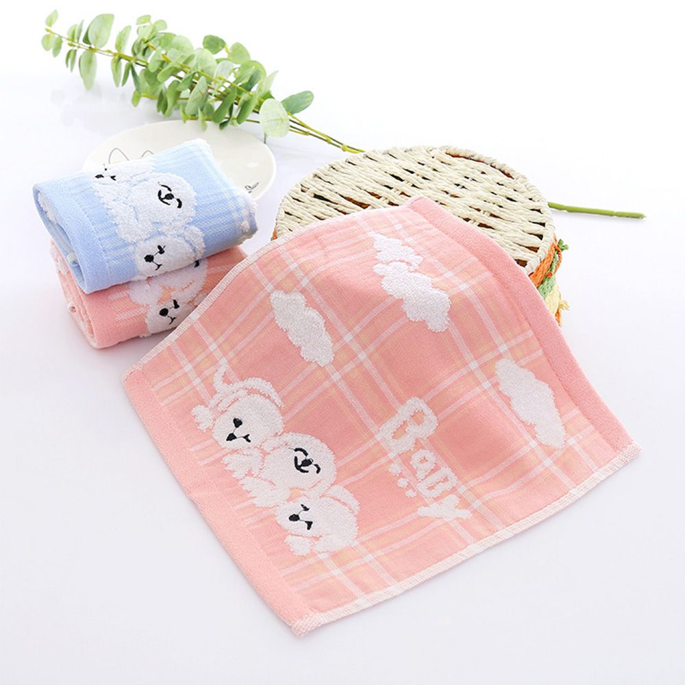 1pc 30 Cotton Baby Soft Hand Towel Infant Cartoon Dog Towel