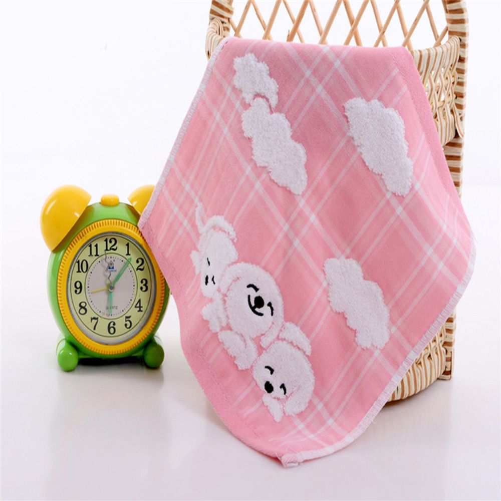1pc 30 Cotton Baby Soft Hand Towel Infant Cartoon Dog Towel