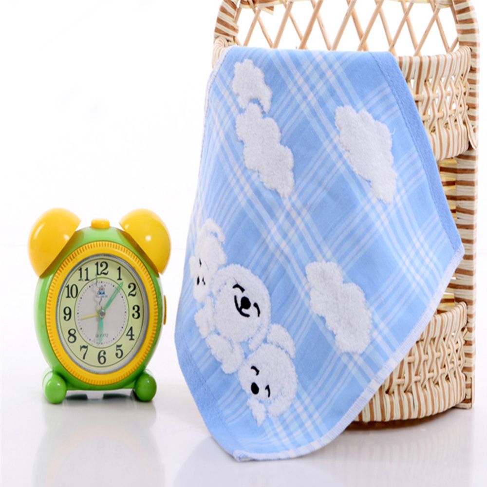 1pc 30 Cotton Baby Soft Hand Towel Infant Cartoon Dog Towel