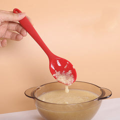 Non Stick Silicone Soup Spoon for Kitchen & Camping