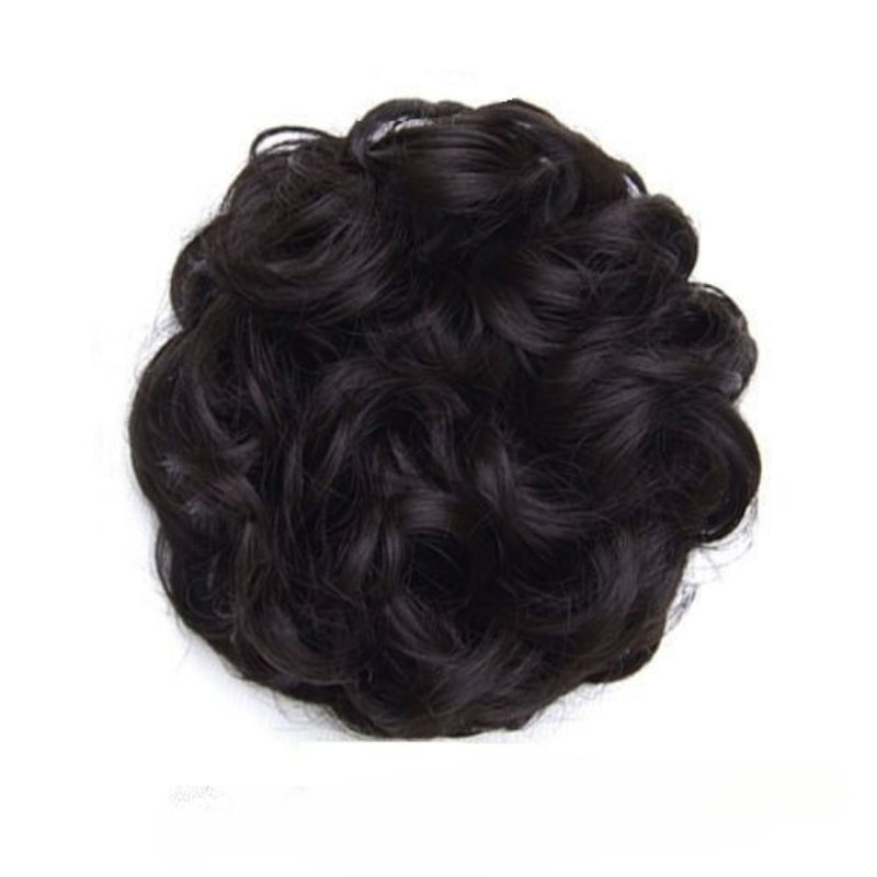 Messy Donut Hair Buns Updo Chignon Synthetic Extensions for Daily Use