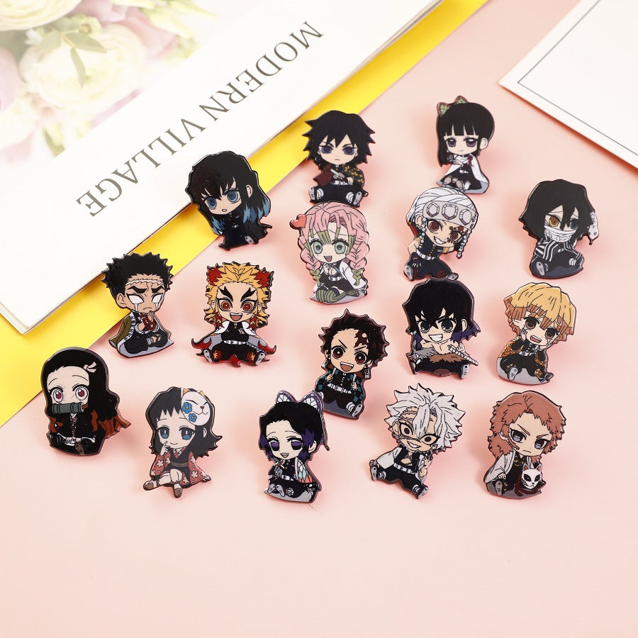 Stylish Cartoon Brooch Pins For Men - Accessorize Your Jeans & Backpacks