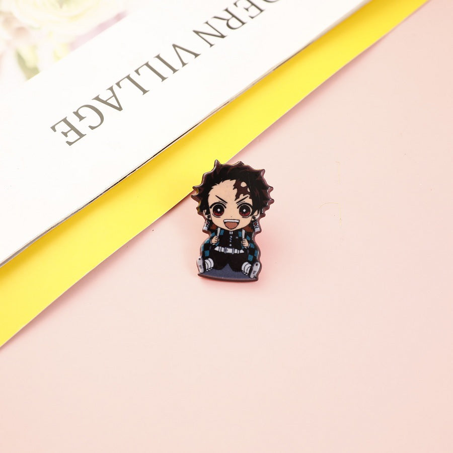 Stylish Cartoon Brooch Pins For Men - Accessorize Your Jeans & Backpacks