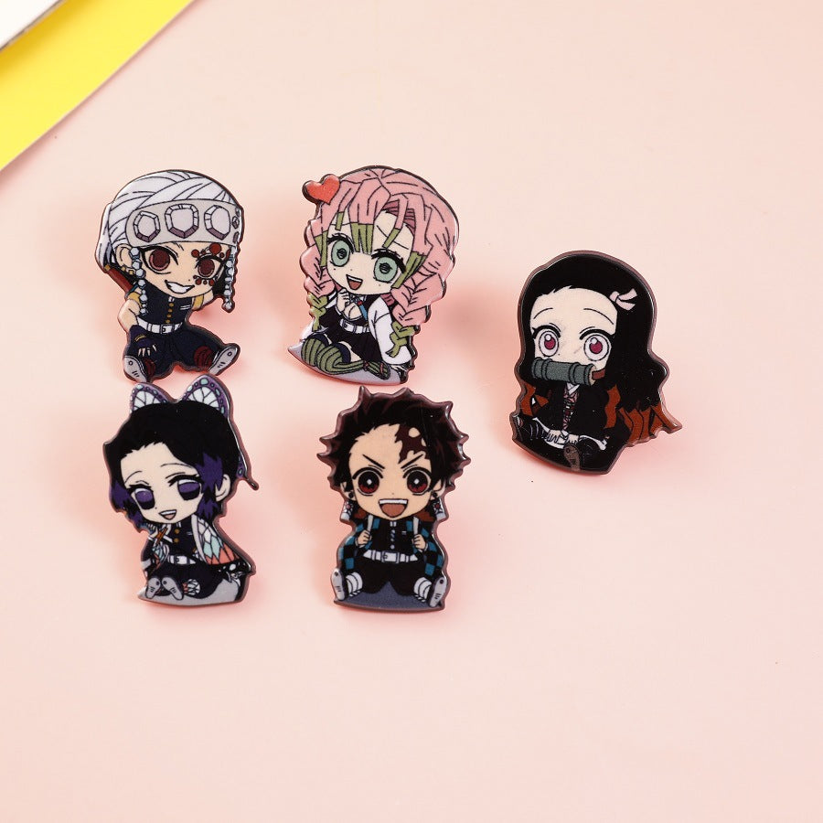 Stylish Cartoon Brooch Pins For Men - Accessorize Your Jeans & Backpacks