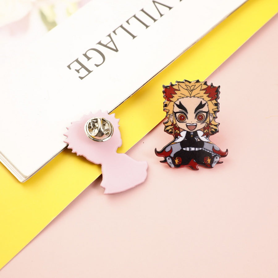 Stylish Cartoon Brooch Pins For Men - Accessorize Your Jeans & Backpacks