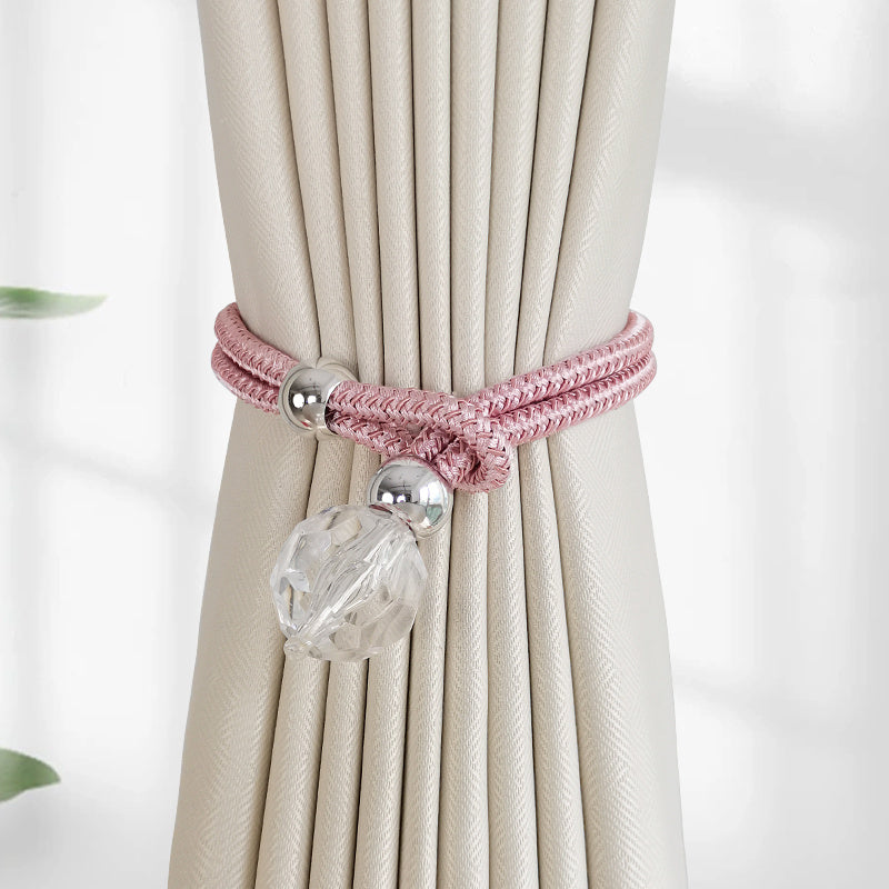 Acrylic Bead Curtain Strap Adjustable Drawstring Rope