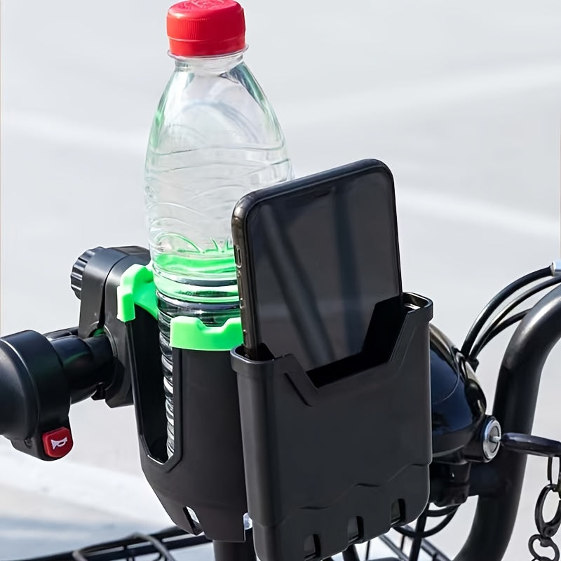 2 in 1 Stroller Cup Holder & Phone Holder, Stay Organized On the Go