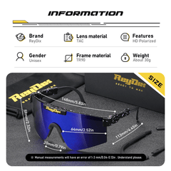 ReyDix Polarized Cycling Sunglasses UV Protection