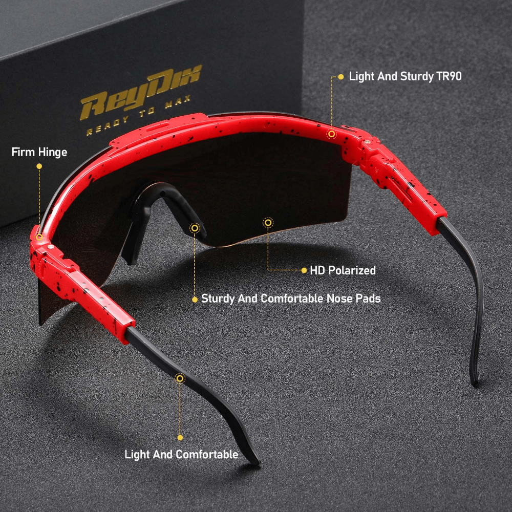ReyDix Men's Polarized Sunglasses UV Protection