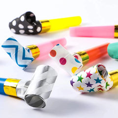 25 Colorful Noisemakers for Birthday Party Fun